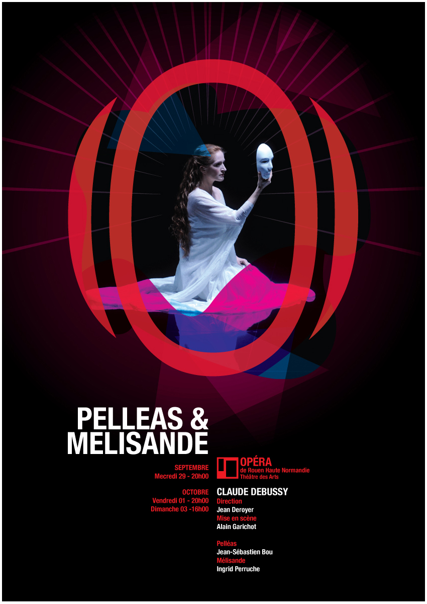 Affiches Pelleas et Mélissande Opéra Rouen